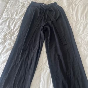wide leg zara trousers